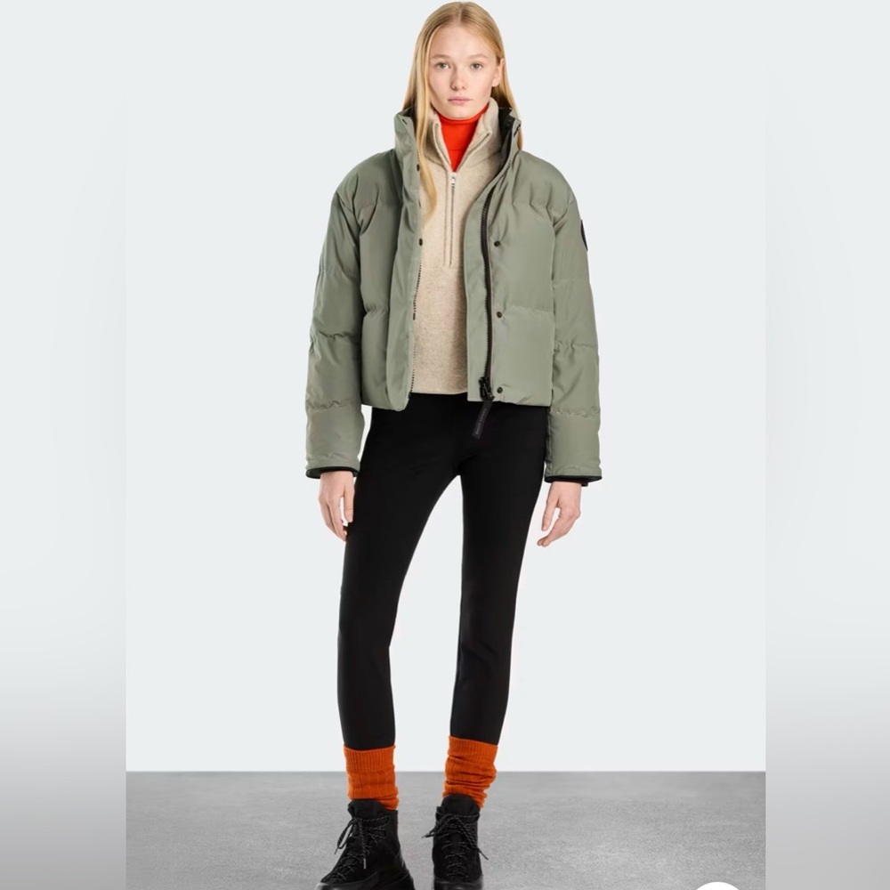 Canada Goose Grandview Cropped Jacket Black Label